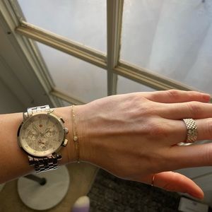 Michele Sport Sail Silver Dial Women's Watch